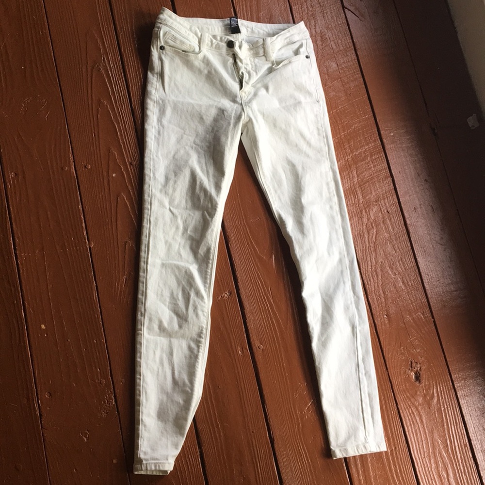 White jeans